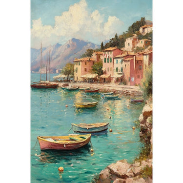 Town Landscape Canvas